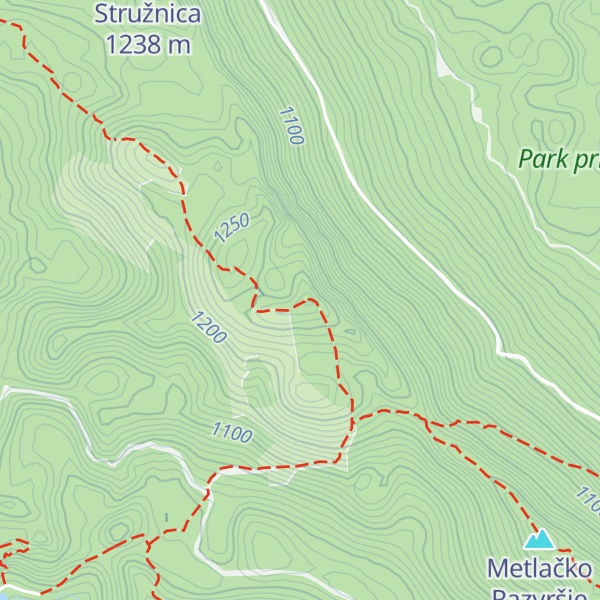 Map of Metla