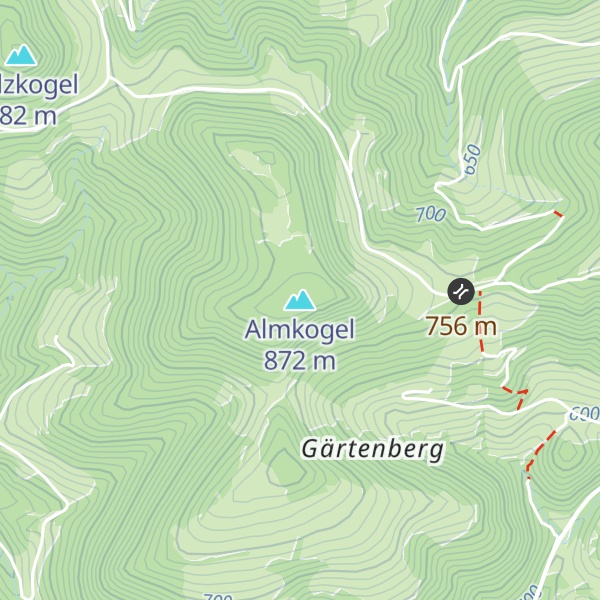 Map of Almkogel