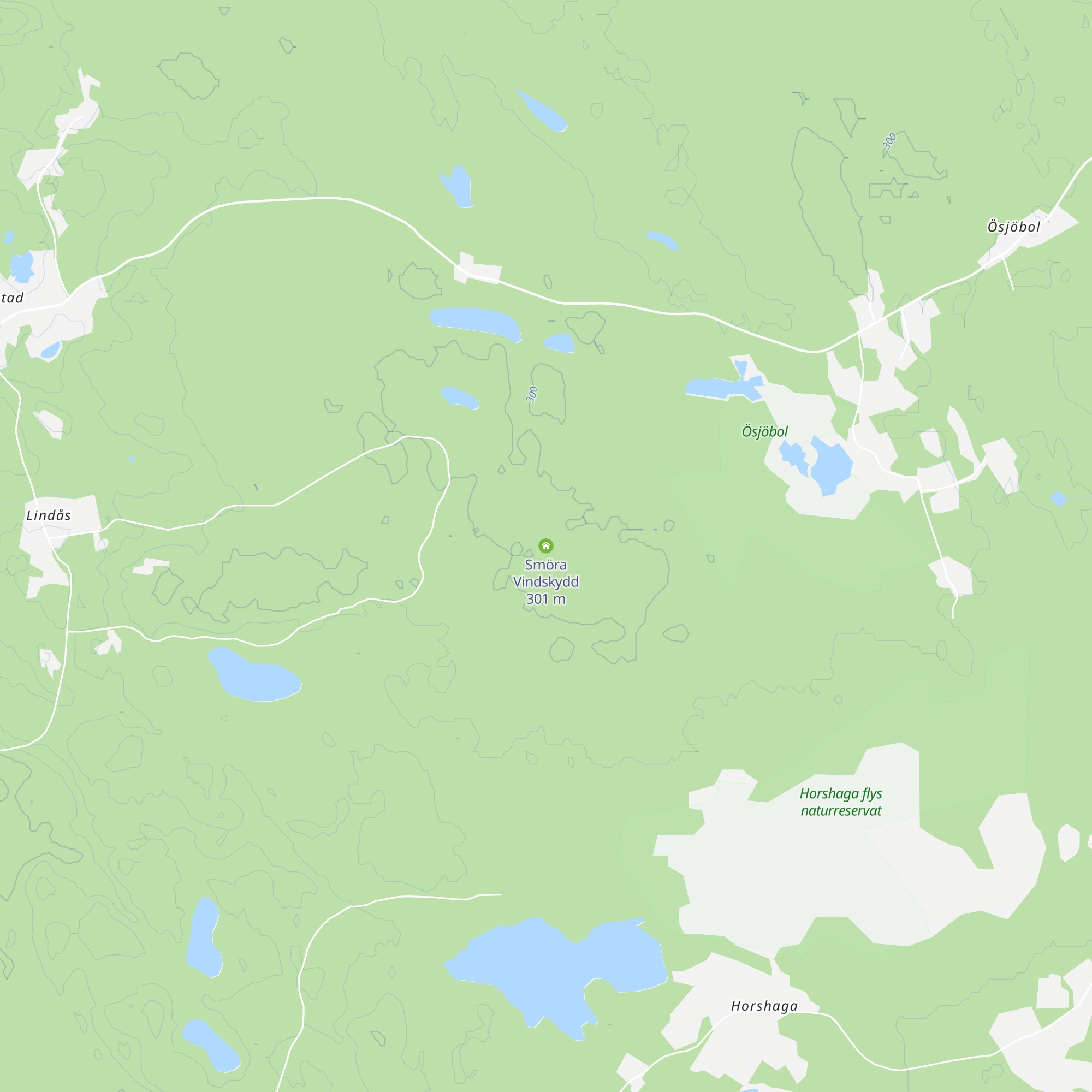 Smöra Vindskydd map