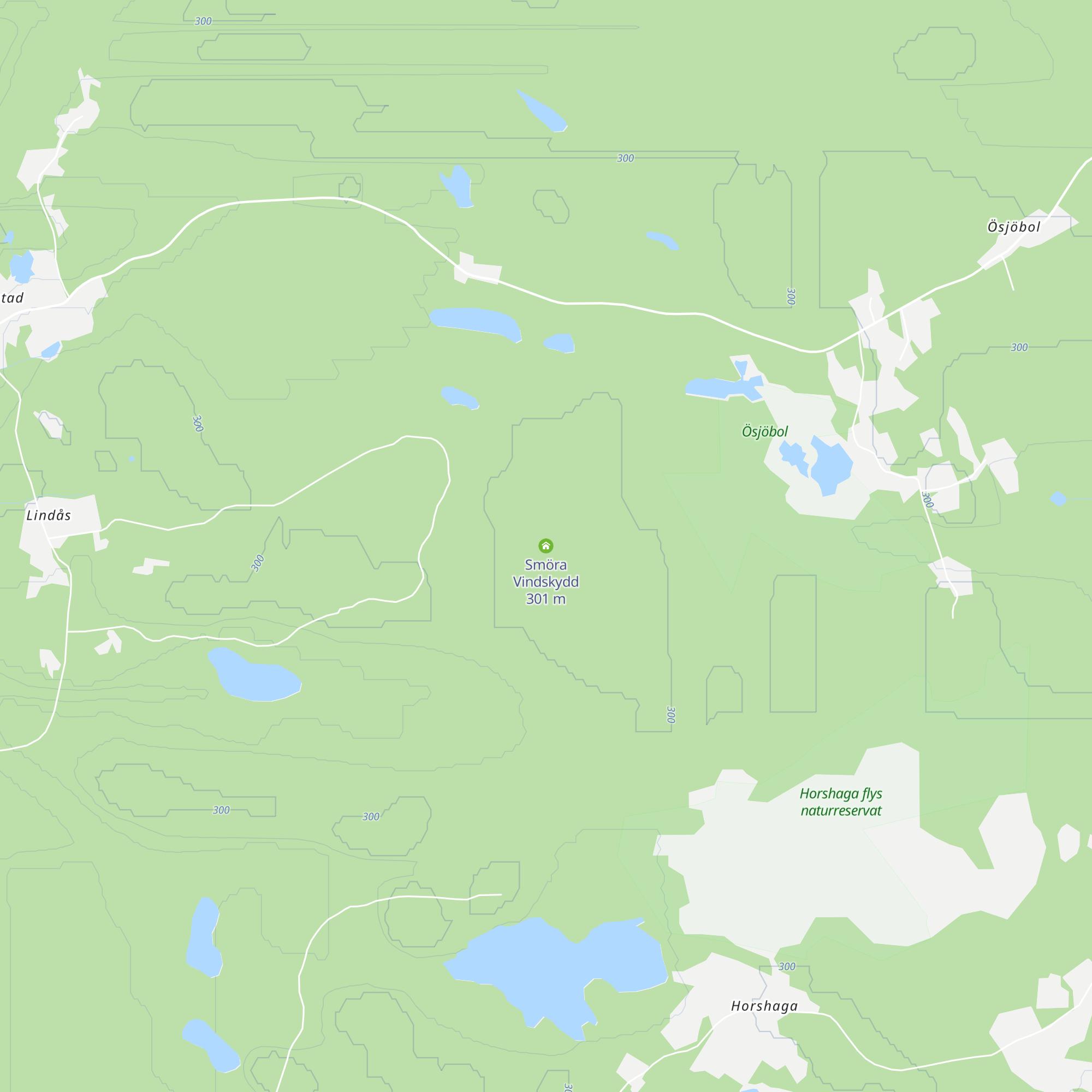 Smöra Vindskydd map