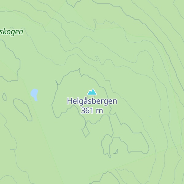 Map of Helgåsbergen