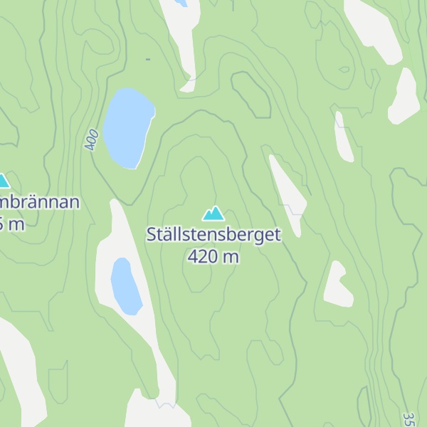 Map of Ställstensberget