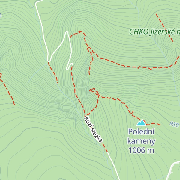 Map of Frýdlantské cimbuří