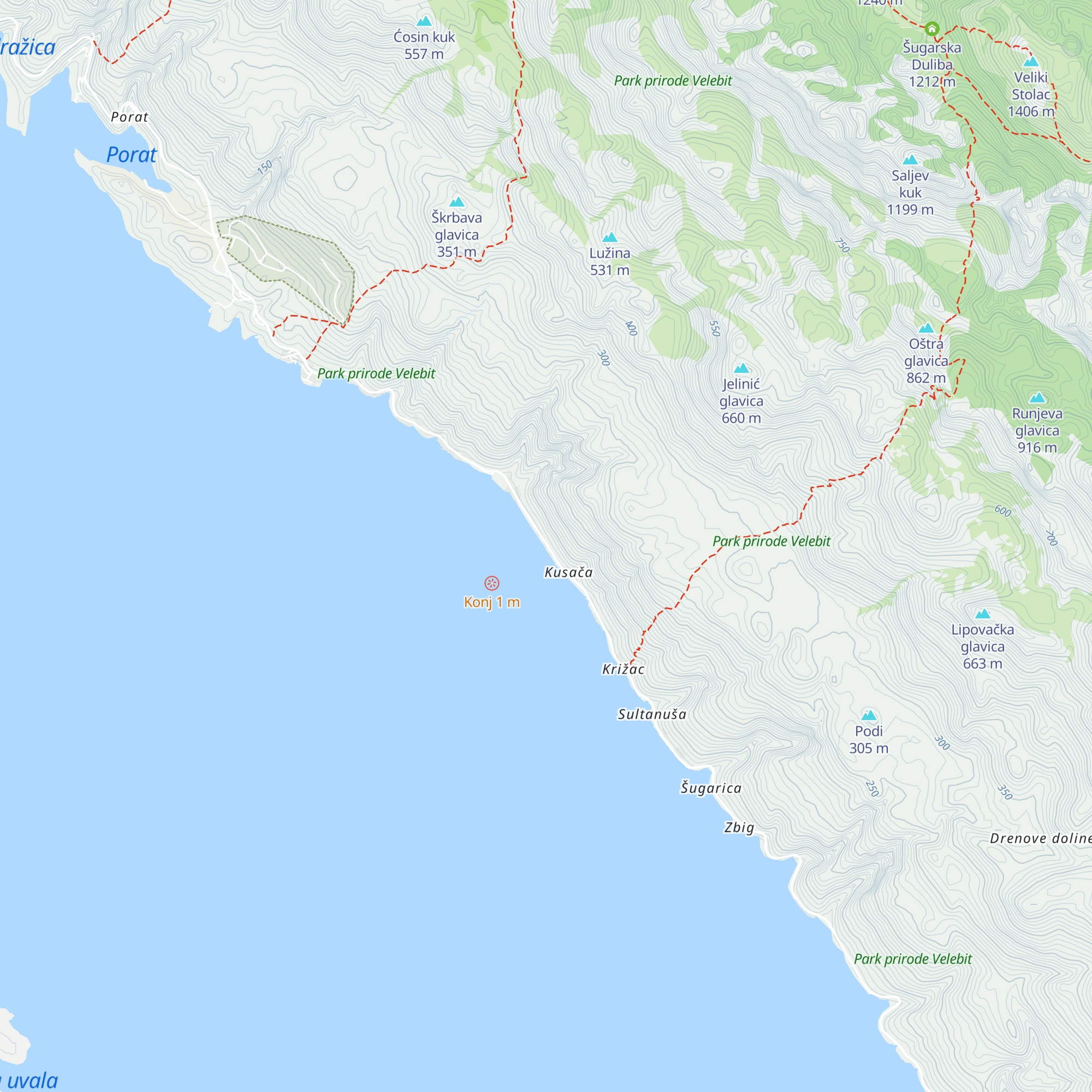 Casa Mare map