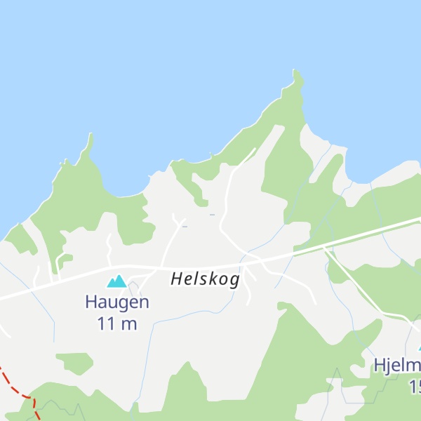 Map of Storhaugen