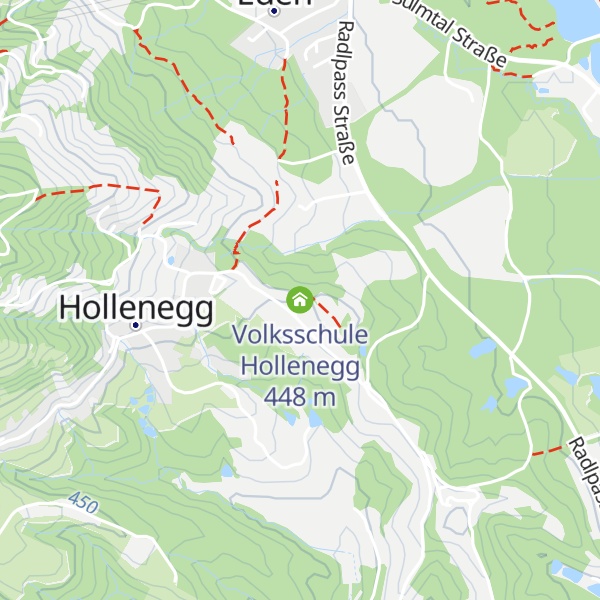 Map of Volksschule Hollenegg