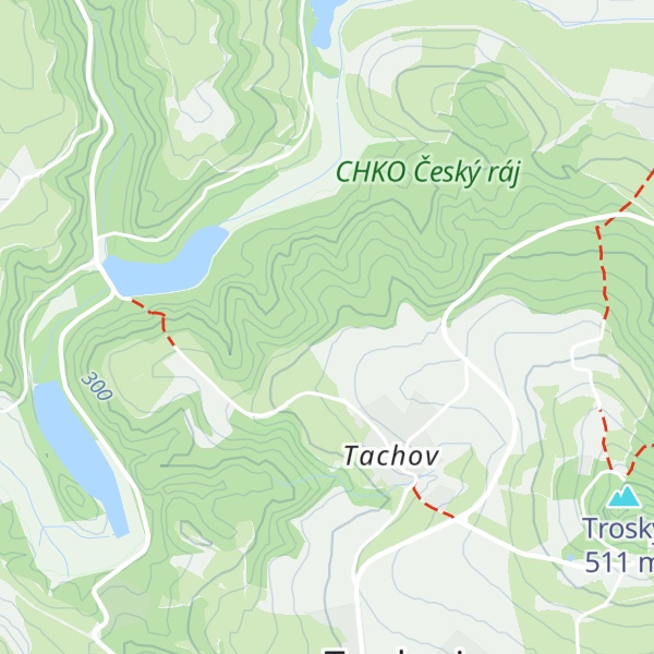 Map of Frantova skála
