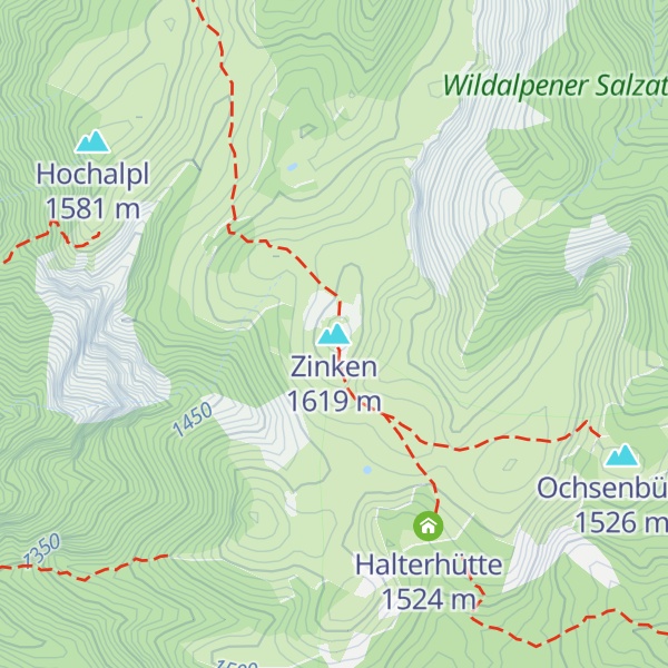 Map of Zinken