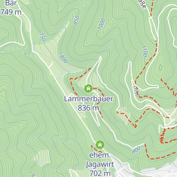 Map of Lammerbauer