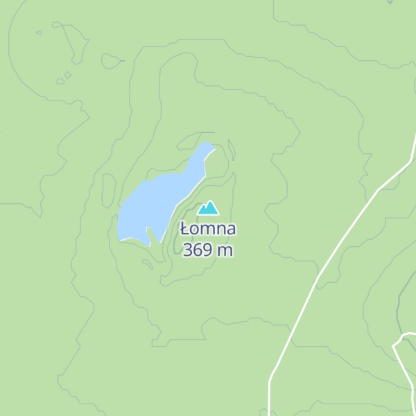 Map of Łomna
