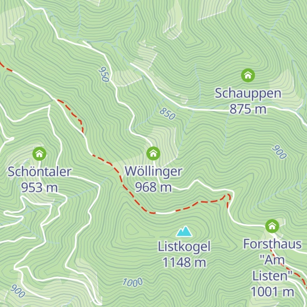 Map of Wöllinger