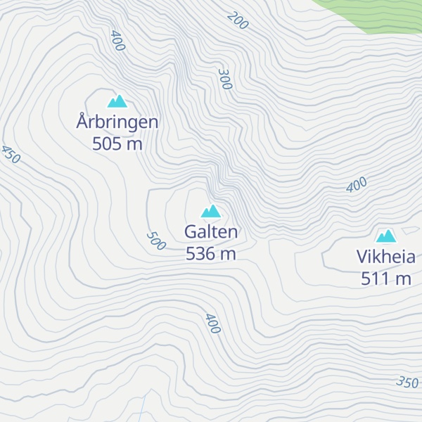 Map of Galten