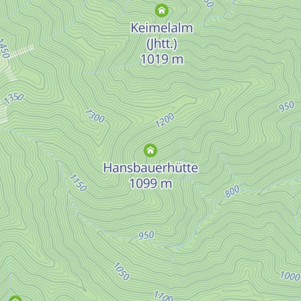 Map of Hansbauerhütte