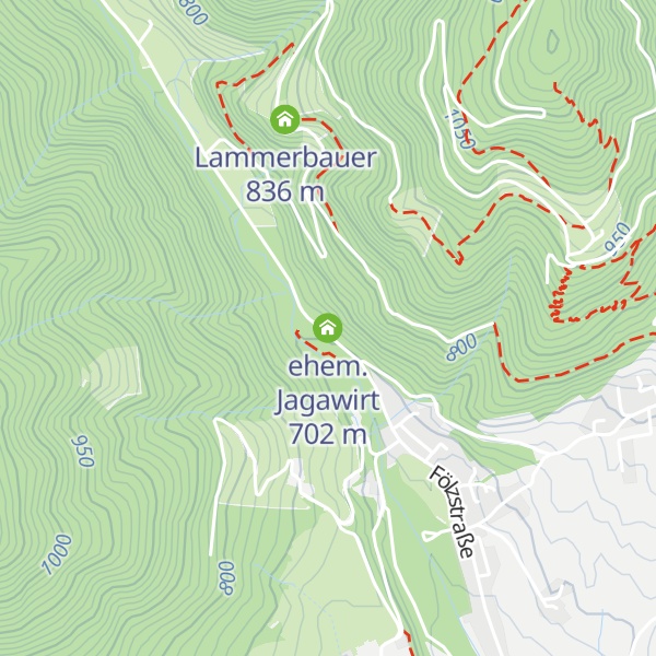 Map of ehem. Jagawirt