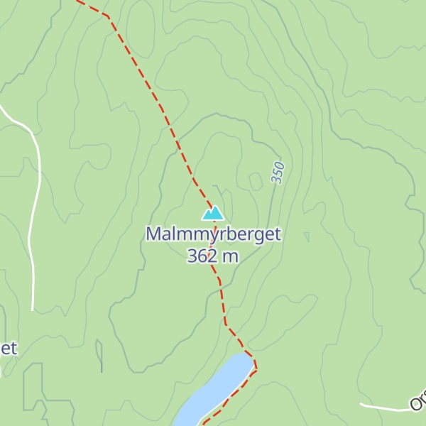Map of Malmmyrberget