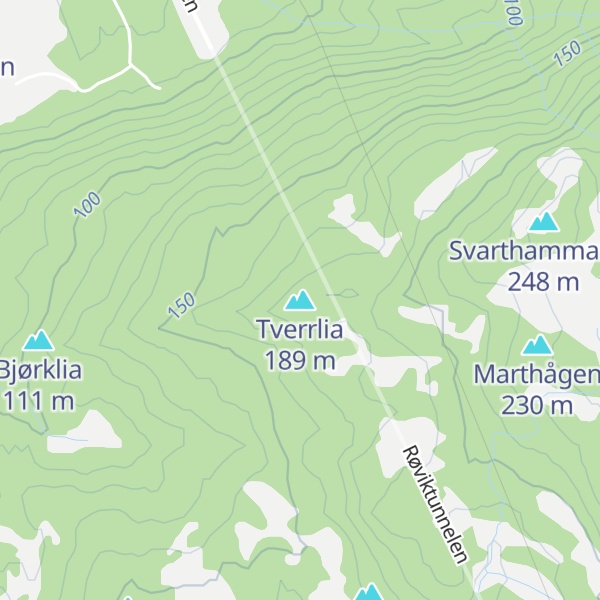 Map of Tverrlia