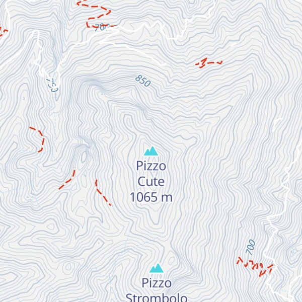 Map of Pizzo Cute