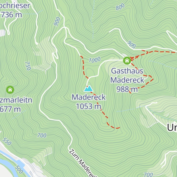 Map of Madereck