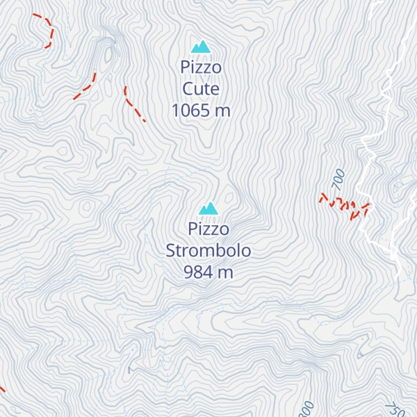 Map of Pizzo Strombolo