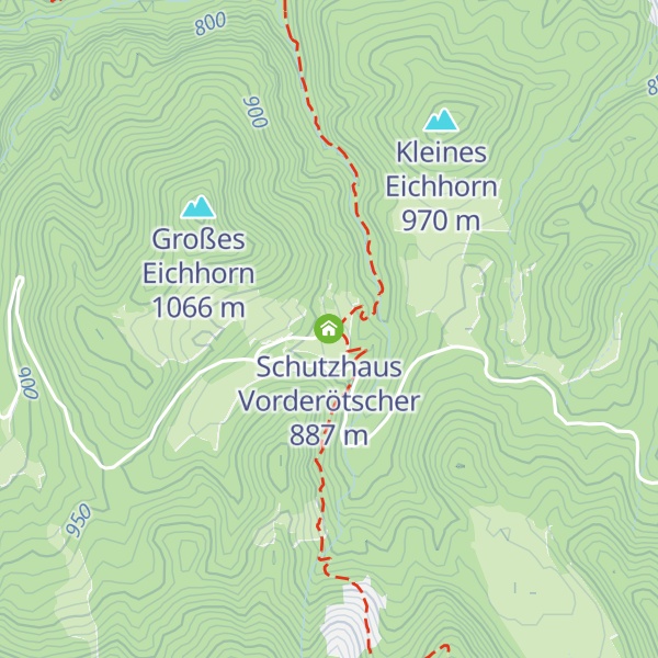 Map of Schutzhaus Vorderötscher