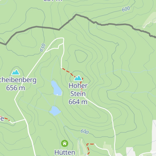 Map of Hoher Stein