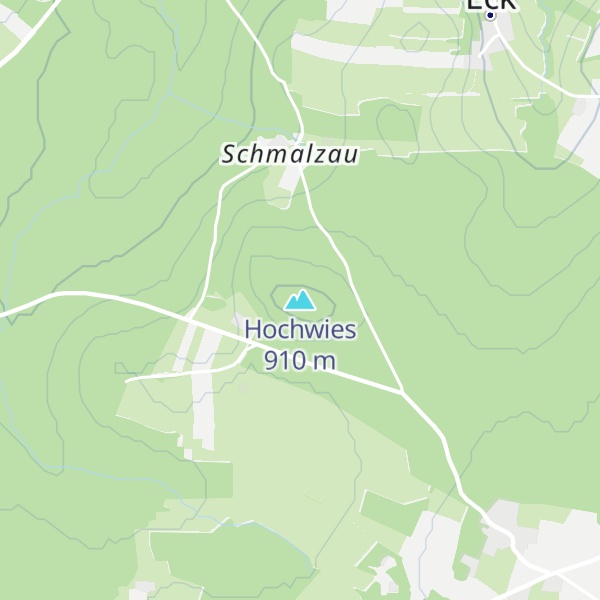 Map of Hochwies