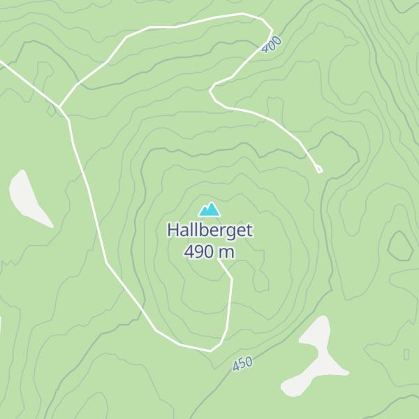 Map of Hallberget
