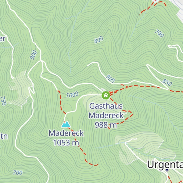 Map of Funkstützpunkt Madereck