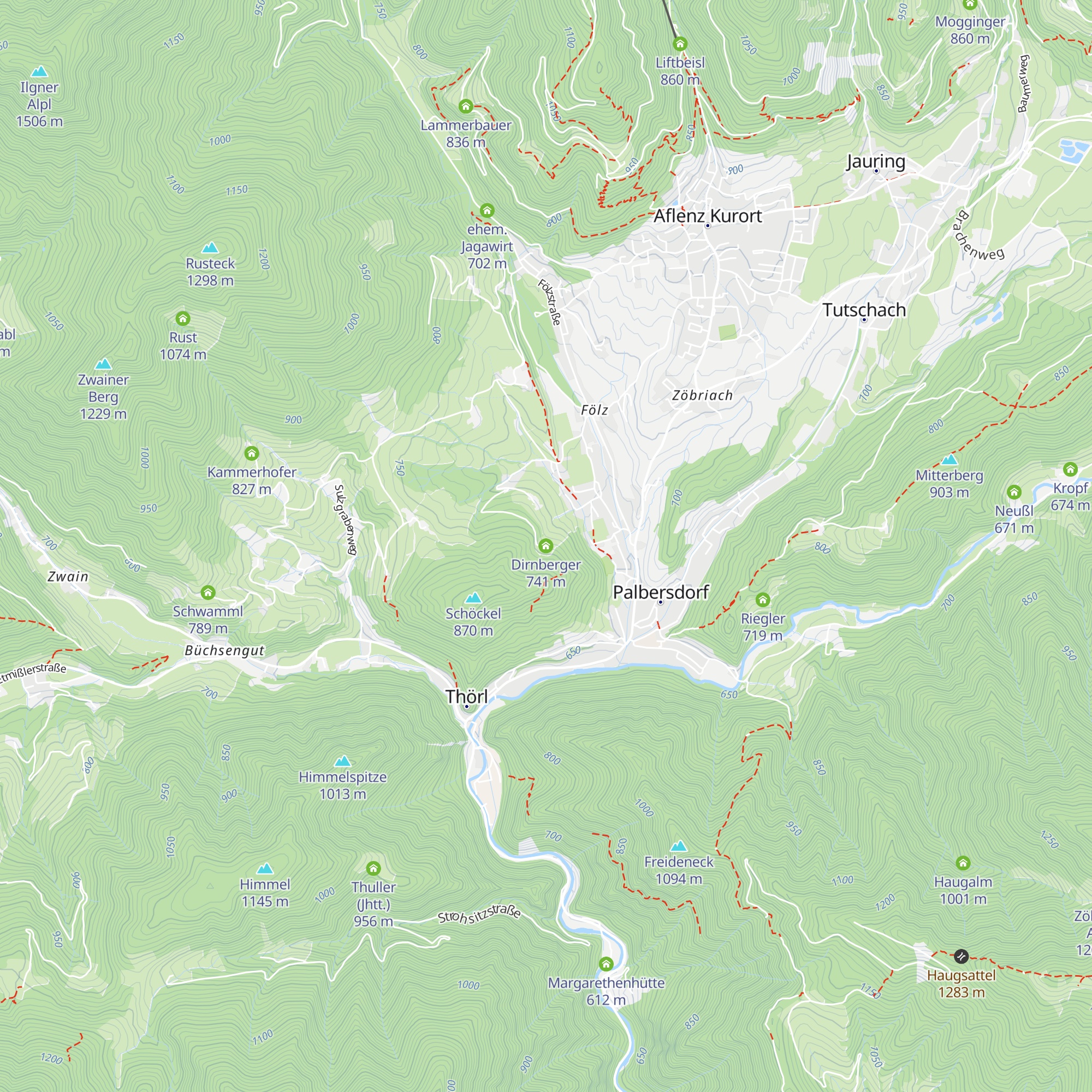 Dirnberger map