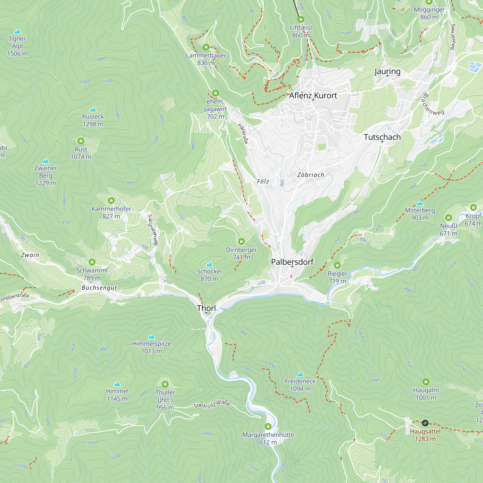Dirnberger map