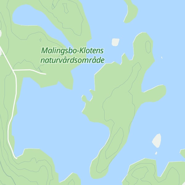 Map of Trätsön Vindskydd