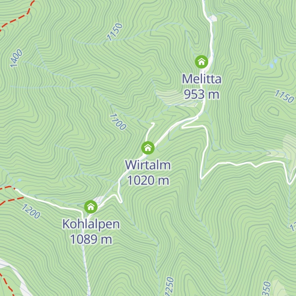 Map of Wirtalm