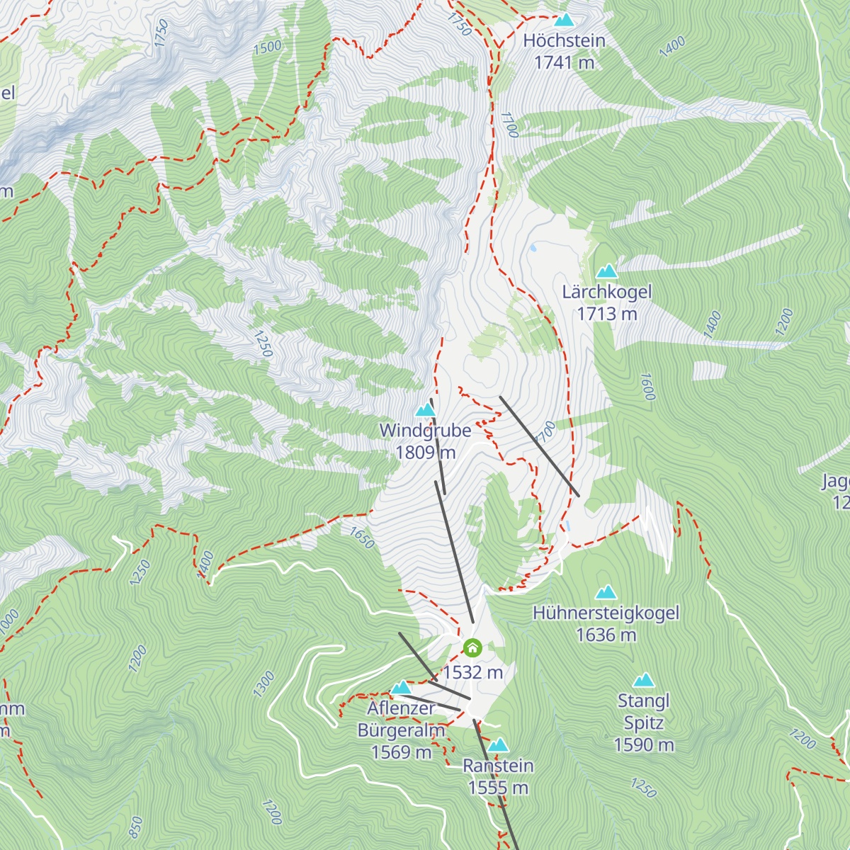 Schönleitenhaus map