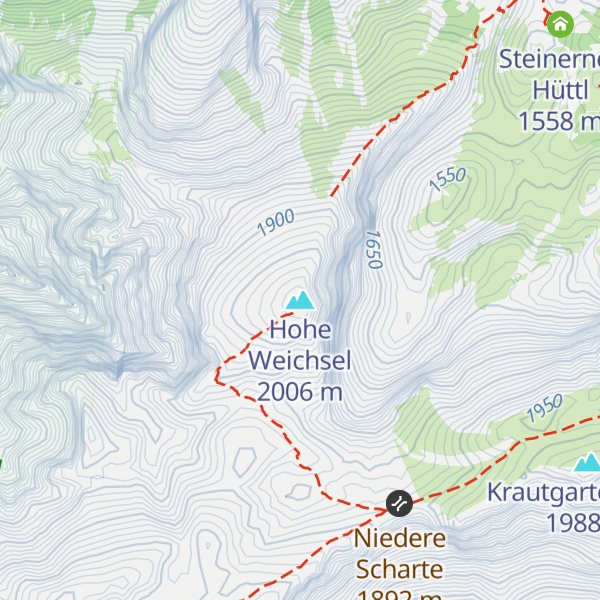 Map of Hohe Weichsel