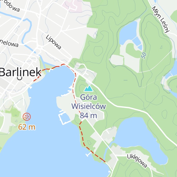 Map of Góra Wisielców