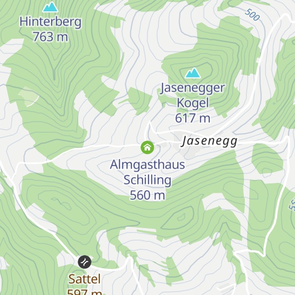 Map of Almgasthaus Schilling
