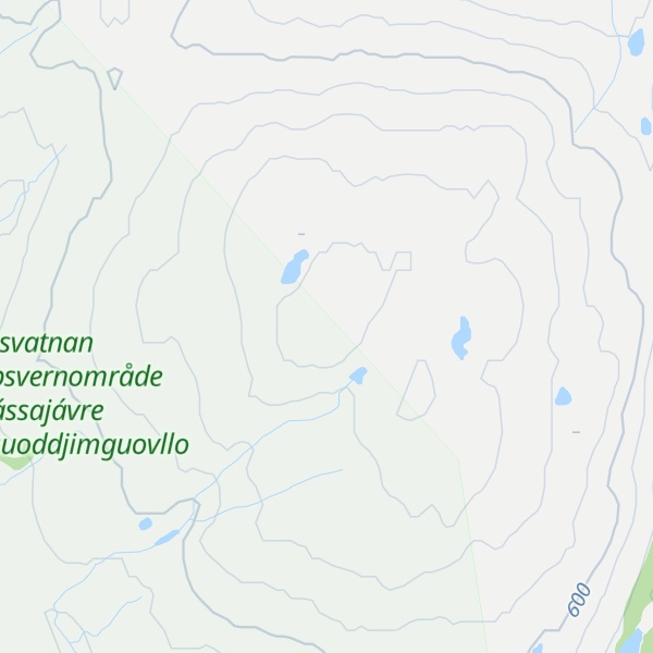 Map of Littj-Skjevlfjellet