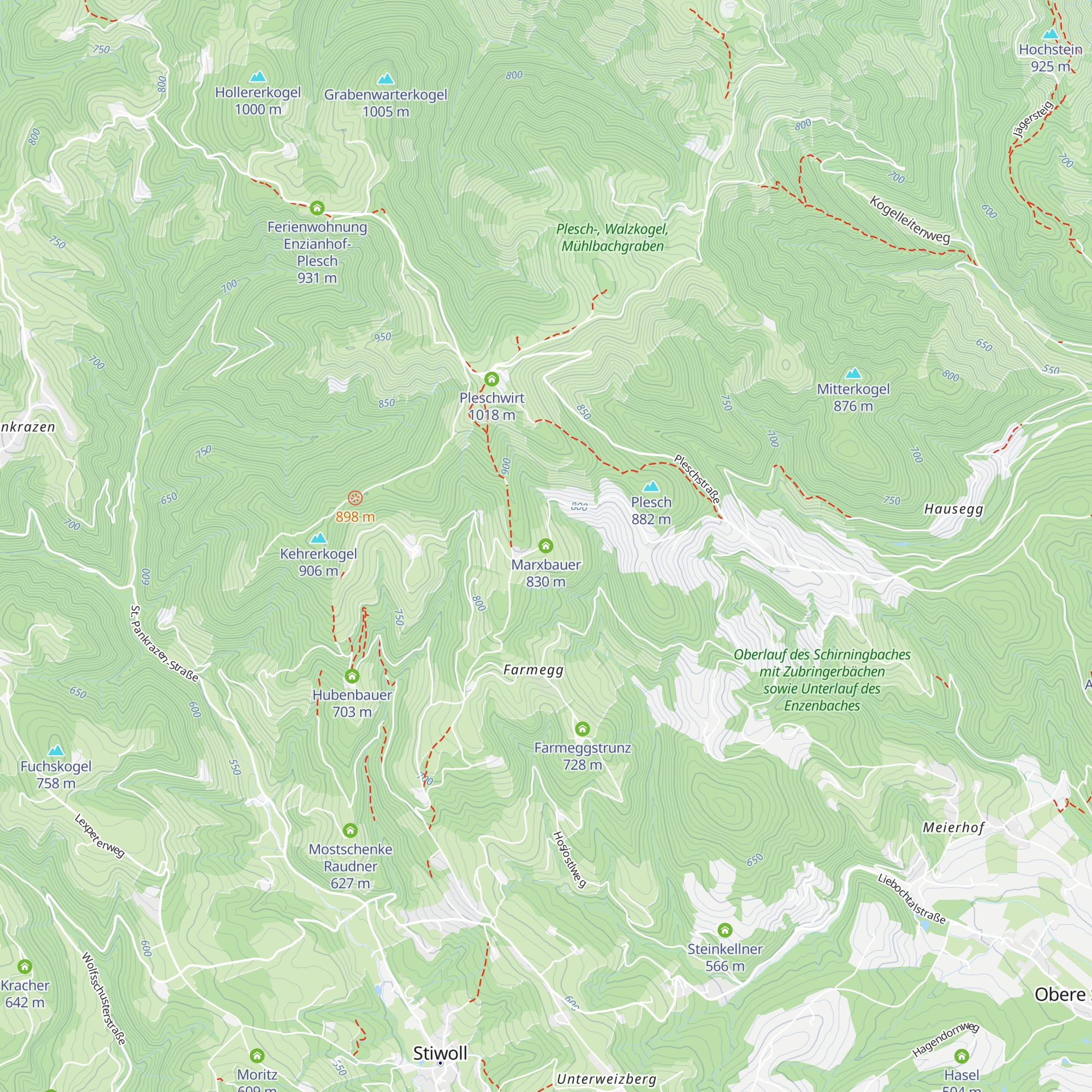 Marxbauer map