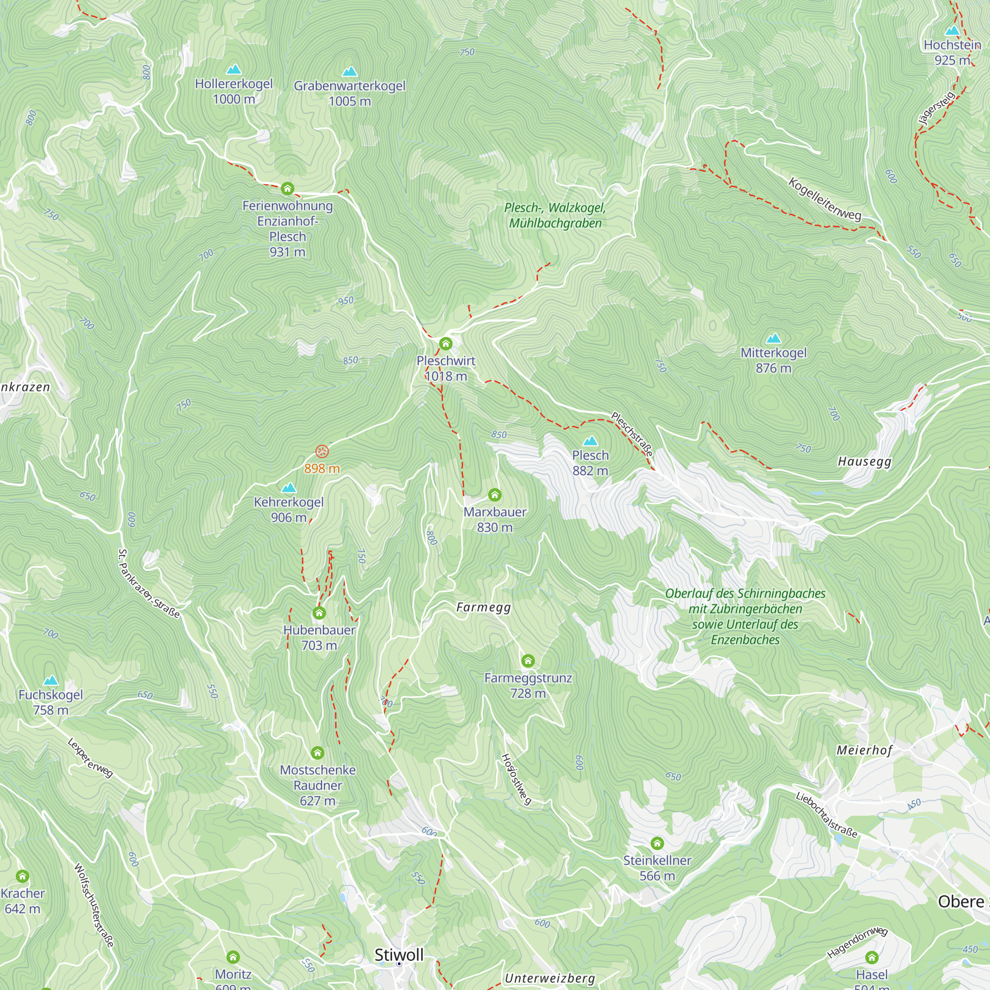Marxbauer map
