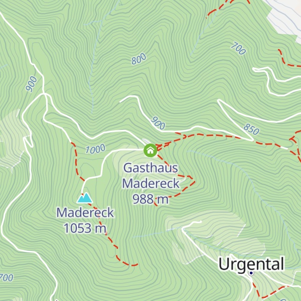Map of Gasthaus Madereck