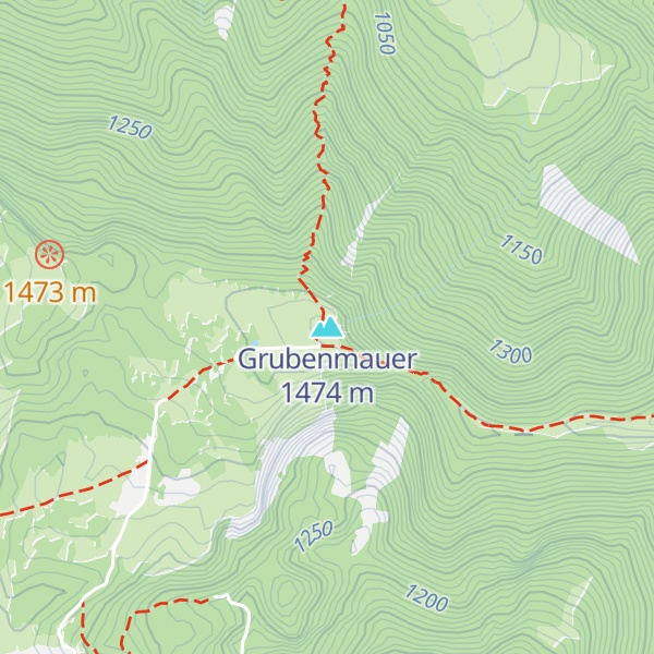 Map of Grubenmauer