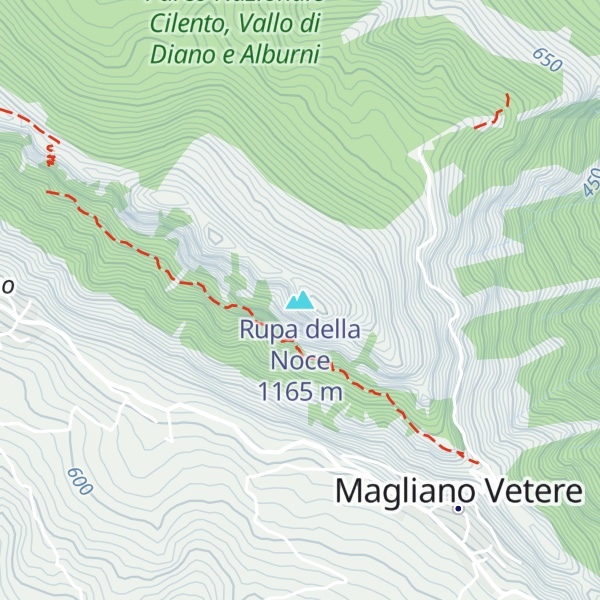 Map of Rupa della Noce