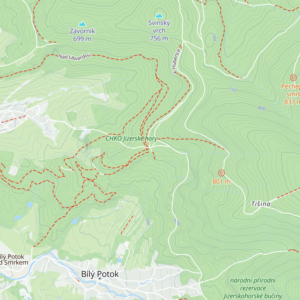 Hubertka map