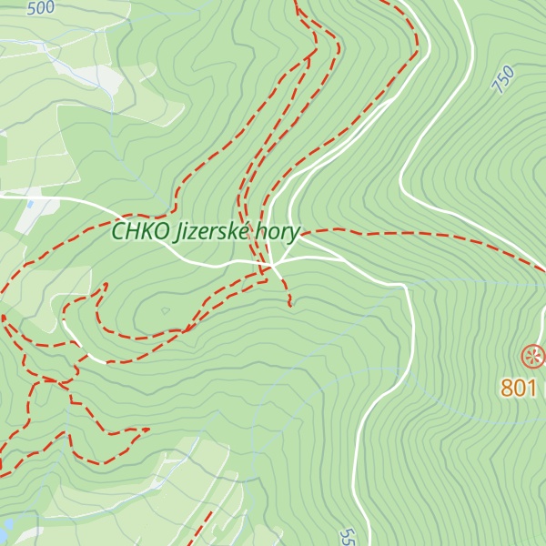 Map of Hubertka