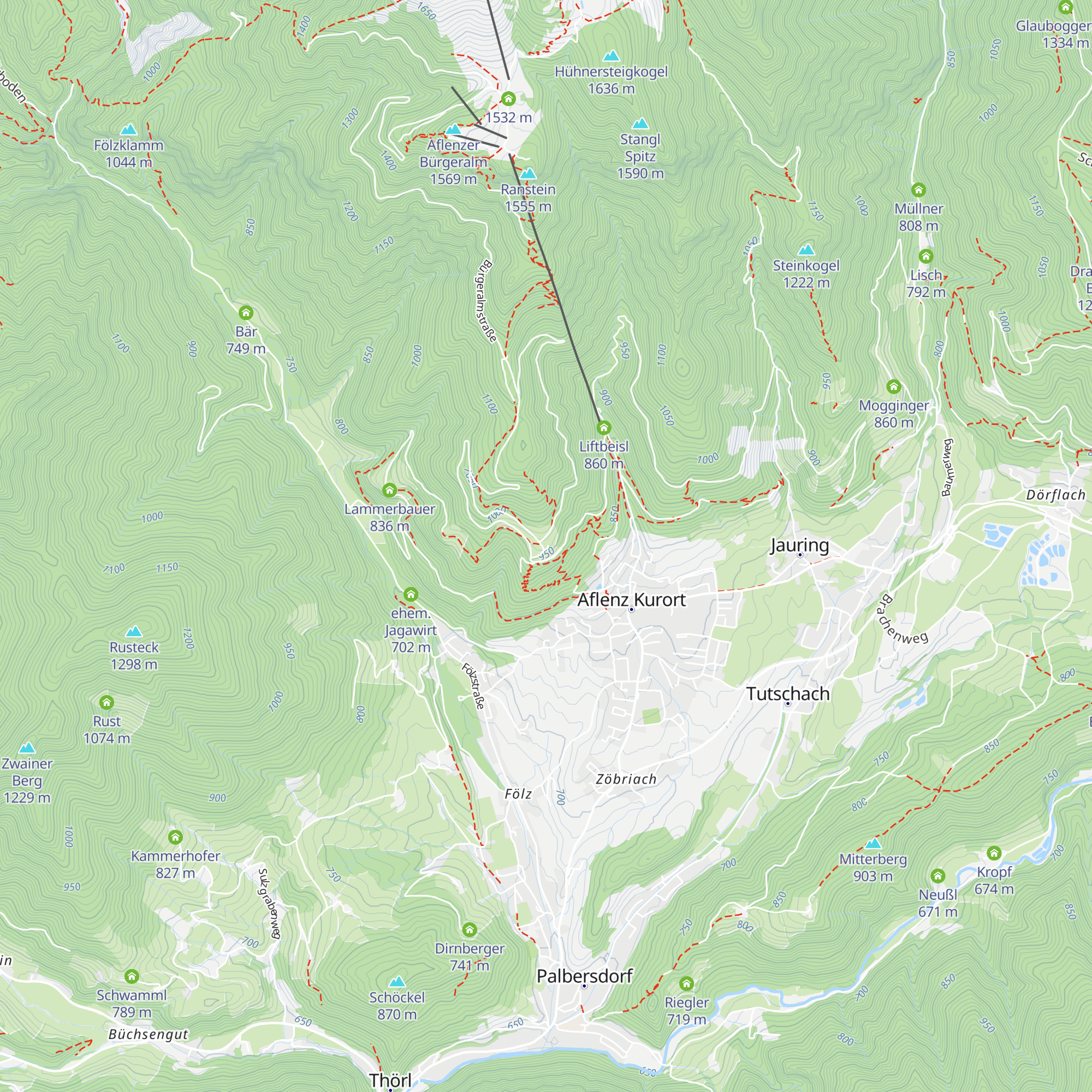 Pierergut map