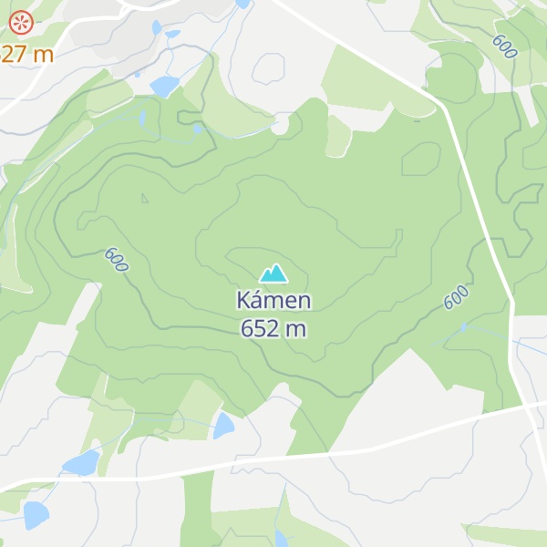 Map of Kámen