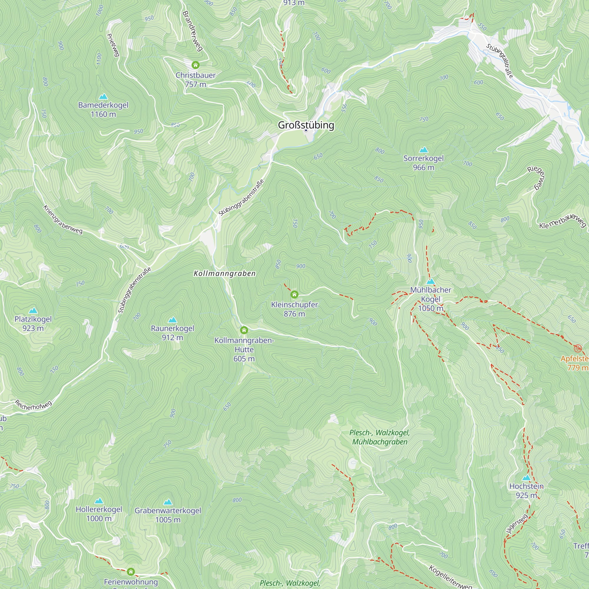 Kleinschupfer map