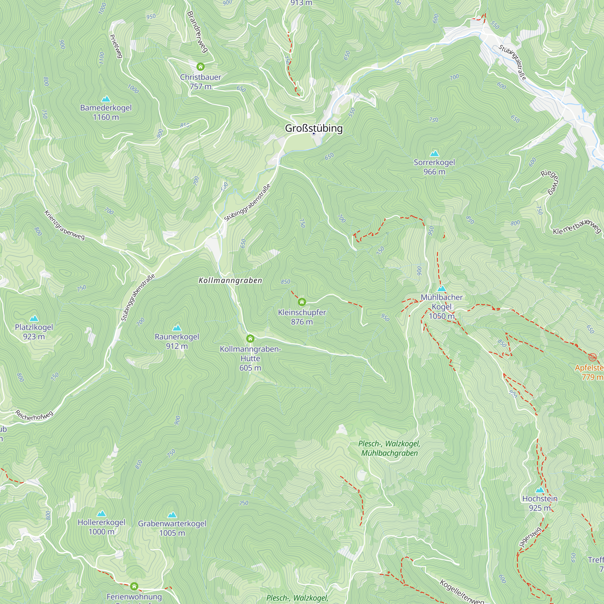 Kleinschupfer map