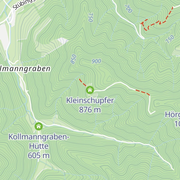 Map of Kleinschupfer