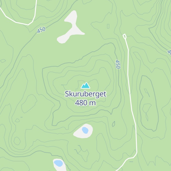 Map of Skuruberget